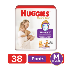 Pants Huggies Natural Care Talla M - 38uds
