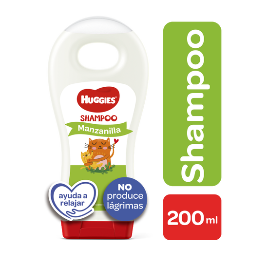 Shampoo Huggies Manzanilla - 200ml Q37.00
